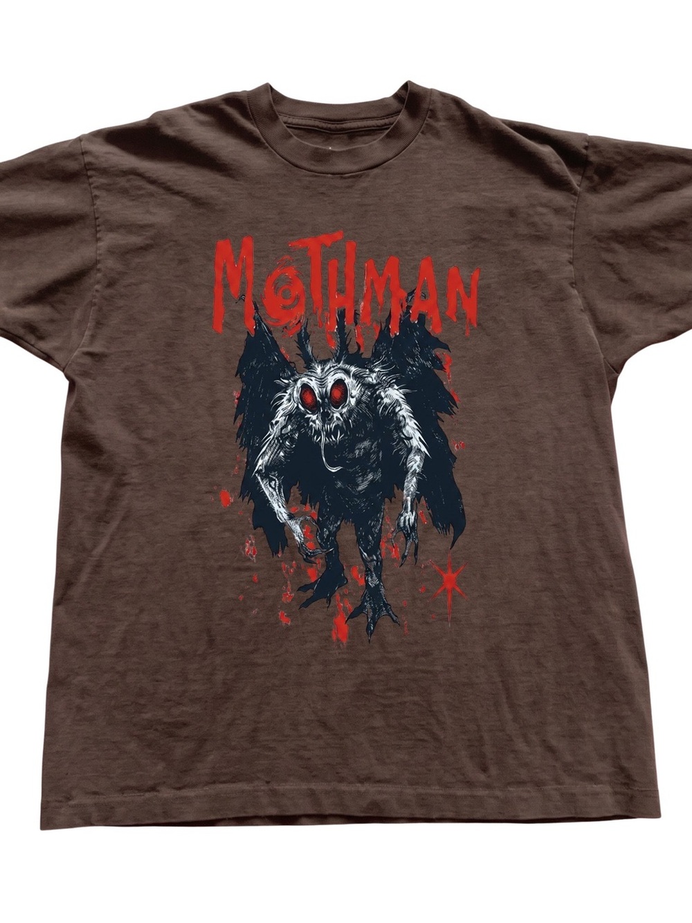 Gildan Mothman Graphic Tee - Brown